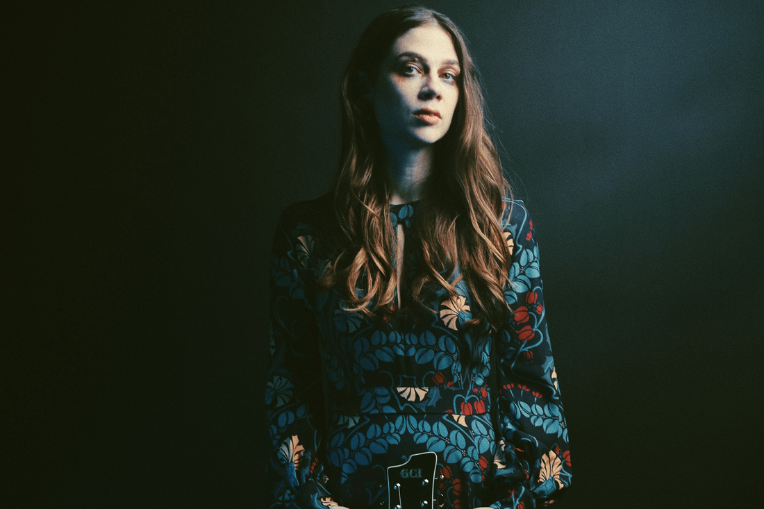 Donna Diane, singer and guitarist from Djunah. Photo by LightWitch / Courtney Brooke Hall